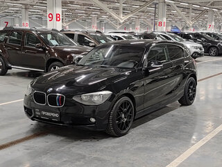 2013 BMW 1 серии 116i II (F20/F21), чёрный, 1051000 рублей, вид 1