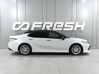 2018 Toyota Camry VIII (XV70), белый, 3095000 рублей, вид 5