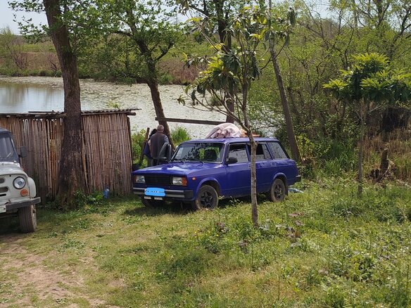2002 Lada (ВАЗ) 2104 5-speed, синий - вид 5