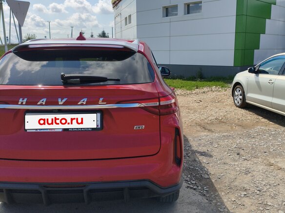 2022 Haval F7 I Рестайлинг, красный, 1670000 рублей - вид 4