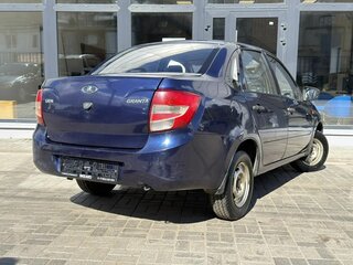 2015 Lada (ВАЗ) Granta I, синий, 370000 рублей, вид 4
