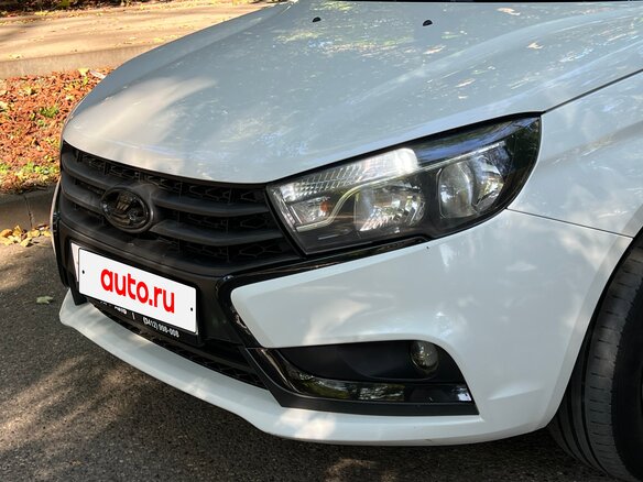 2017 Lada (ВАЗ) Vesta I, белый - вид 17