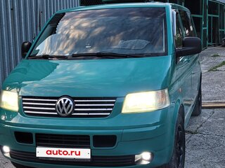2004 Volkswagen Transporter Long T5, зелёный, 1255000 рублей, вид 2