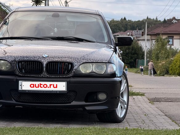 2004 BMW 3 серии 320i IV (E46) Рестайлинг, чёрный, 621000 рублей - вид 7