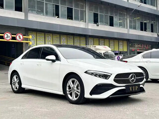 2024 Mercedes-Benz A-Класс 180 Long IV (W177) Рестайлинг, белый, 2399111 рублей, вид 3