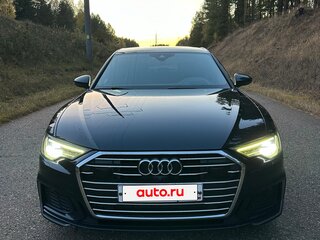 2019 Audi A6 40 TDI V (C8), синий, 3370000 рублей, вид 3