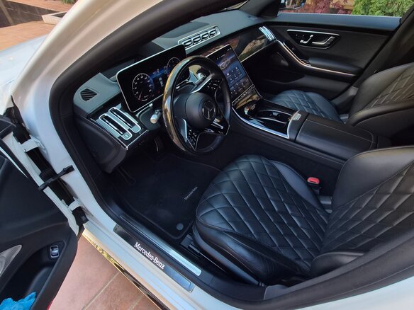 2022 Mercedes-Benz S-Класс 400 d 4MATIC VII (W223), белый, 9800000 рублей - вид 7