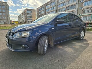2010 Volkswagen Polo V, синий, 600000 рублей, вид 2