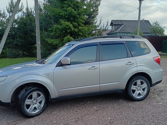 2010 Subaru Forester III, серый, 1250000 рублей - вид 6