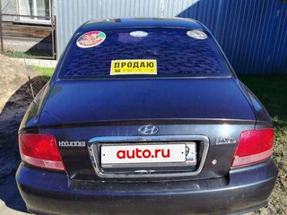 2008 Hyundai Sonata ТагАЗ IV (EF) Рестайлинг, чёрный, 300000 рублей, вид 3