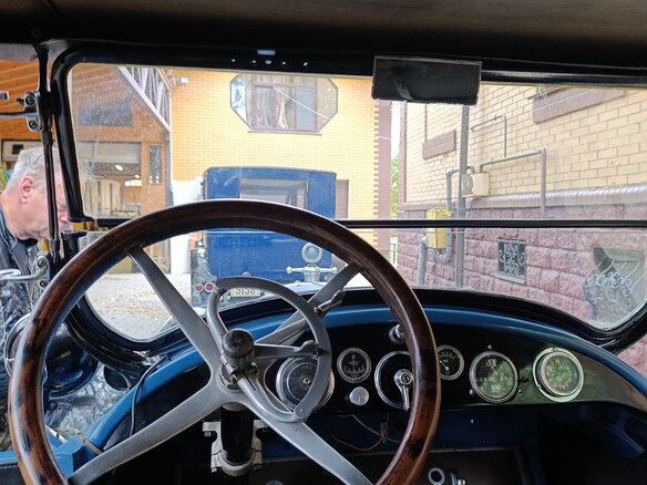 1923 Willys Knight Model 20, синий - вид 18