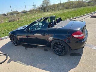 2004 Mercedes-Benz SLK-Класс 200 II (R171), чёрный, 1100000 рублей, вид 2