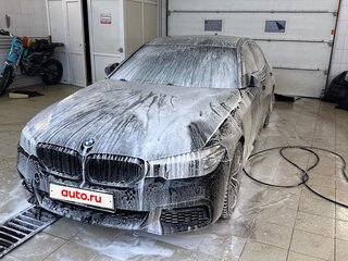 2019 BMW 5 серии 520d xDrive VII (G30/G31/G38), чёрный, 3700000 рублей, вид 4
