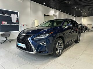 2017 Lexus RX 350L IV, синий, 3950000 рублей, вид 1