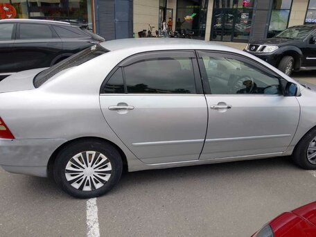 2002 Toyota Corolla IX (E120, E130), серый, 280000 рублей, вид 2