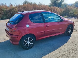 2007 Peugeot 206, красный, 199000 рублей, вид 4