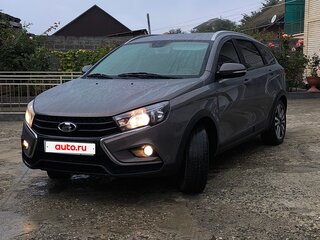 2019 Lada (ВАЗ) Vesta SW Cross I, серый, 870000 рублей, вид 1