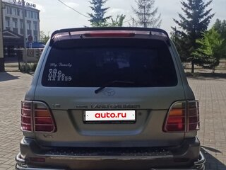 2001 Toyota Land Cruiser 100 Series, серебристый, 1300000 рублей, вид 4