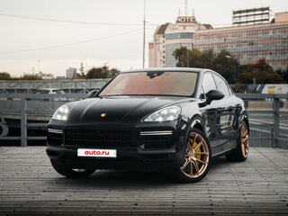 2020 Porsche Cayenne Turbo Coupé III, чёрный, 9000000 рублей, вид 2
