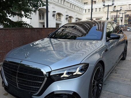 2026 Mercedes-Benz S-Класс 450 d Long 4MATIC VII (W223) Рестайлинг, голубой, 28100000 рублей, вид 1