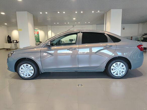 2021 Lada (ВАЗ) Vesta I, серый, 870000 рублей - вид 7