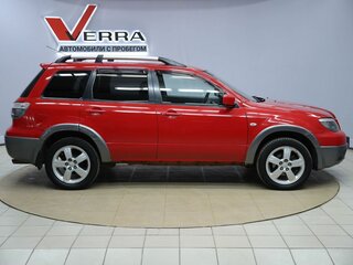 2004 Mitsubishi Outlander I, красный, 405000 рублей, вид 4
