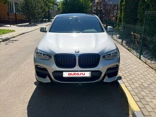2021 BMW X4 30i II (G02), серый, 5300000 рублей, вид 3