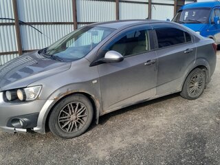 2012 Chevrolet Aveo II, серый, 375000 рублей, вид 4