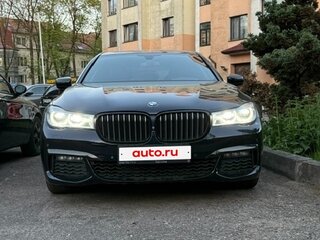 2018 BMW 7 серии 740d xDrive VI (G11/G12), чёрный, 3299000 рублей, вид 1