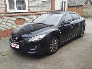 2012 Mazda 6 II (GH) Рестайлинг, чёрный, 1099000 рублей, вид 1