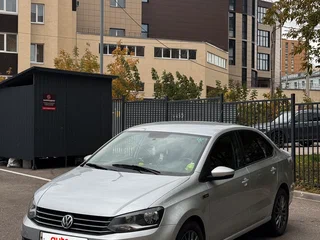 2016 Volkswagen Polo V Рестайлинг, серебристый, 1150000 рублей, вид 1