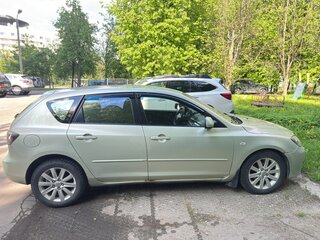 2008 Mazda 3 I (BK) Рестайлинг, золотистый, 420000 рублей, вид 3
