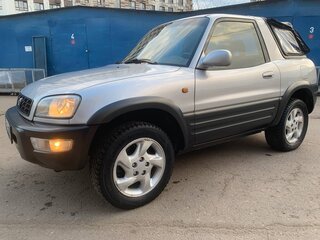 1998 Toyota RAV4 I (XA10), серебристый, 700000 рублей, вид 1
