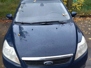 2008 Ford Focus II Рестайлинг, синий, 450000 рублей, вид 3