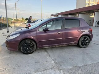2006 Peugeot 307 I Рестайлинг, фиолетовый, 280000 рублей, вид 5
