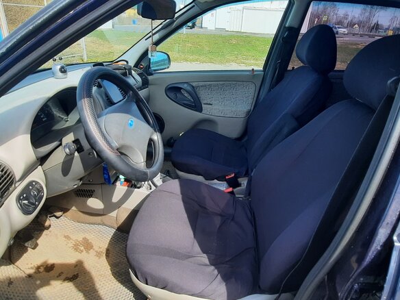 2007 Lada (ВАЗ) Kalina I, фиолетовый, 150000 рублей - вид 20
