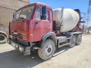 2006 КамАЗ Автобетоносмеситель, красный, 1100000 рублей, вид 4
