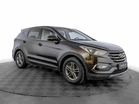 2018 Hyundai Santa Fe III Рестайлинг, коричневый - вид 1