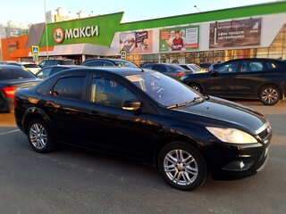 2008 Ford Focus II Рестайлинг, чёрный, 539000 рублей, вид 4