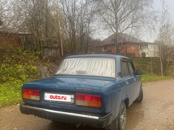2004 Lada (ВАЗ) 2107, синий - вид 3