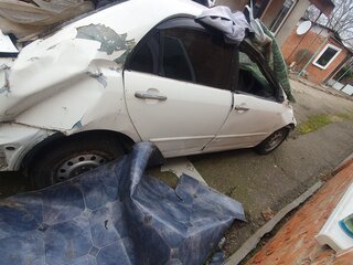 2001 Toyota Corolla IX (E120, E130), белый, 90000 рублей, вид 3