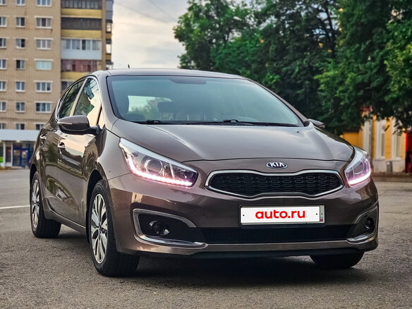 2015 Kia Ceed II Рестайлинг, коричневый, 1300000 рублей