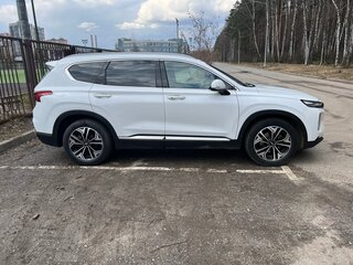 2018 Hyundai Santa Fe IV, белый, 2590000 рублей, вид 3