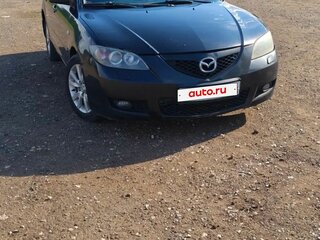 2007 Mazda 3 I (BK) Рестайлинг, чёрный, 375000 рублей, вид 1