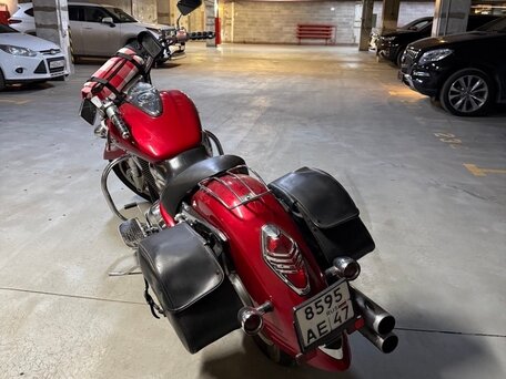 2002 Honda VTX 1800, красный, 780000 рублей, вид 5