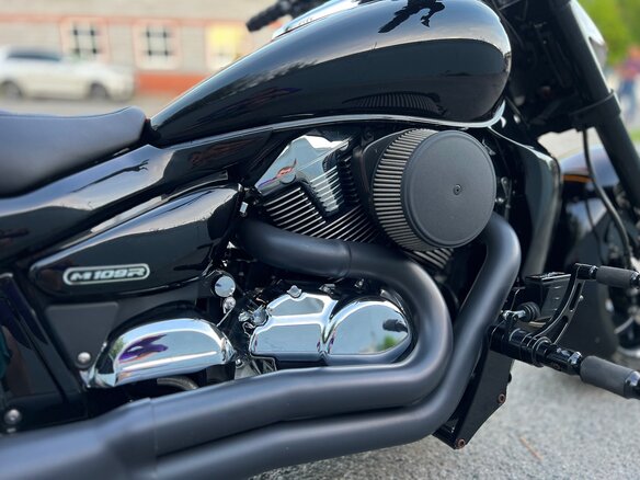 2011 Suzuki Boulevard M109R, чёрный, 1250000 рублей - вид 13