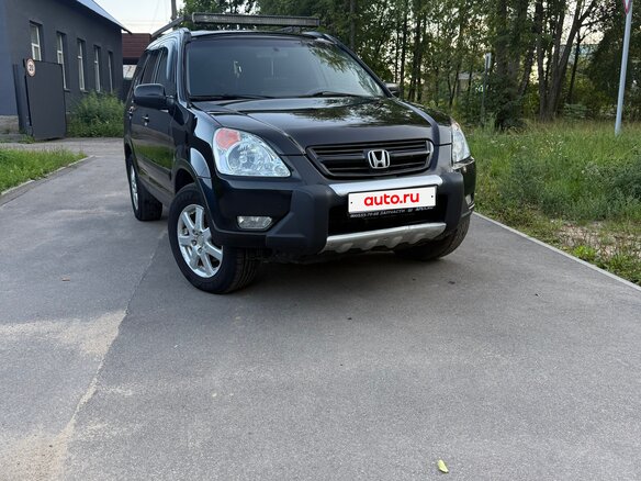2003 Honda CR-V II, чёрный - вид 1