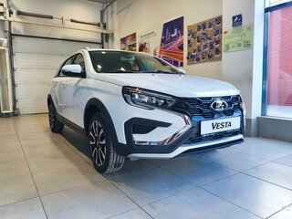 2026 Lada (ВАЗ) Vesta SW Cross I Рестайлинг (NG), белый, 2098000 рублей, вид 3