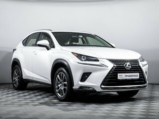 2019 Lexus NX 300 I Рестайлинг, белый, 2829000 рублей, вид 3