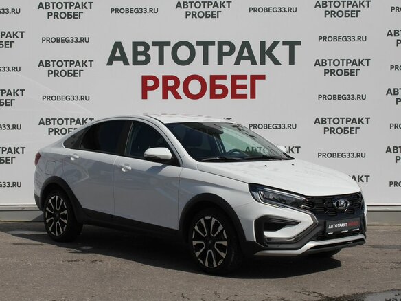 2023 Lada (ВАЗ) Vesta Cross I Рестайлинг (NG), белый - вид 2